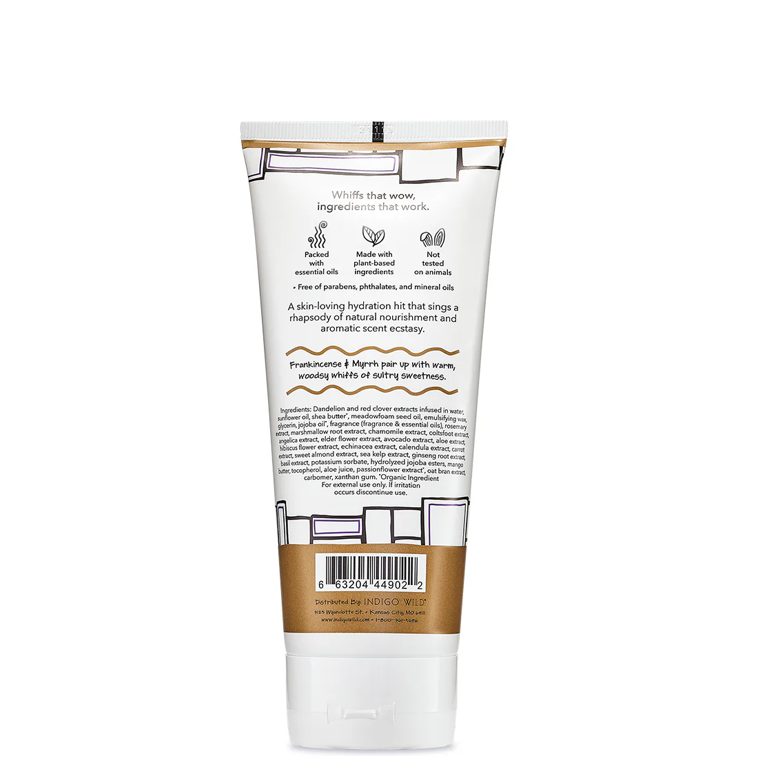 Frankincense & Myrrh Zum Hand & Body Lotion 6 oz - Image 3