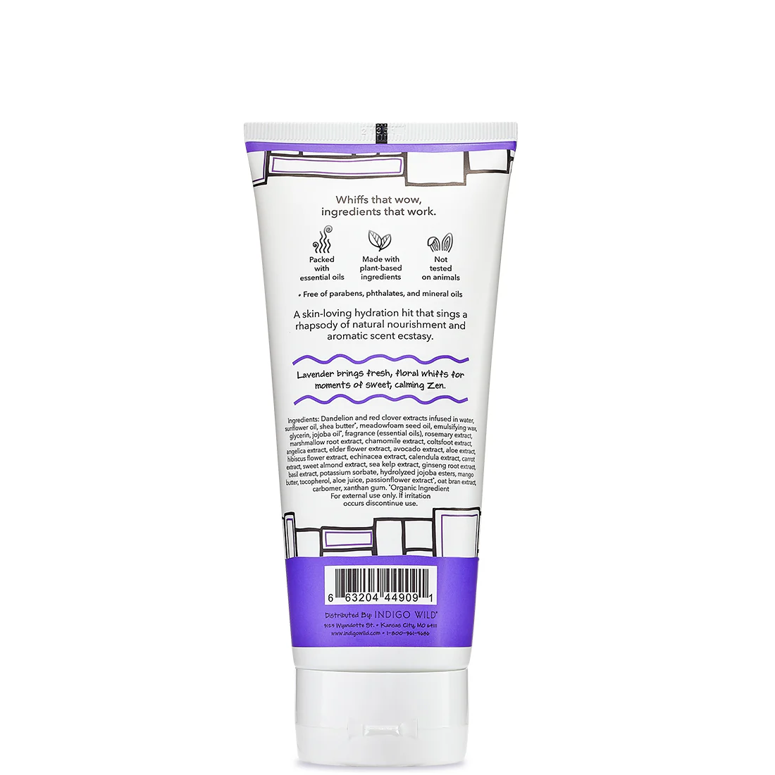 Lavender Zum Hand & Body Lotion 6 oz - Image 3