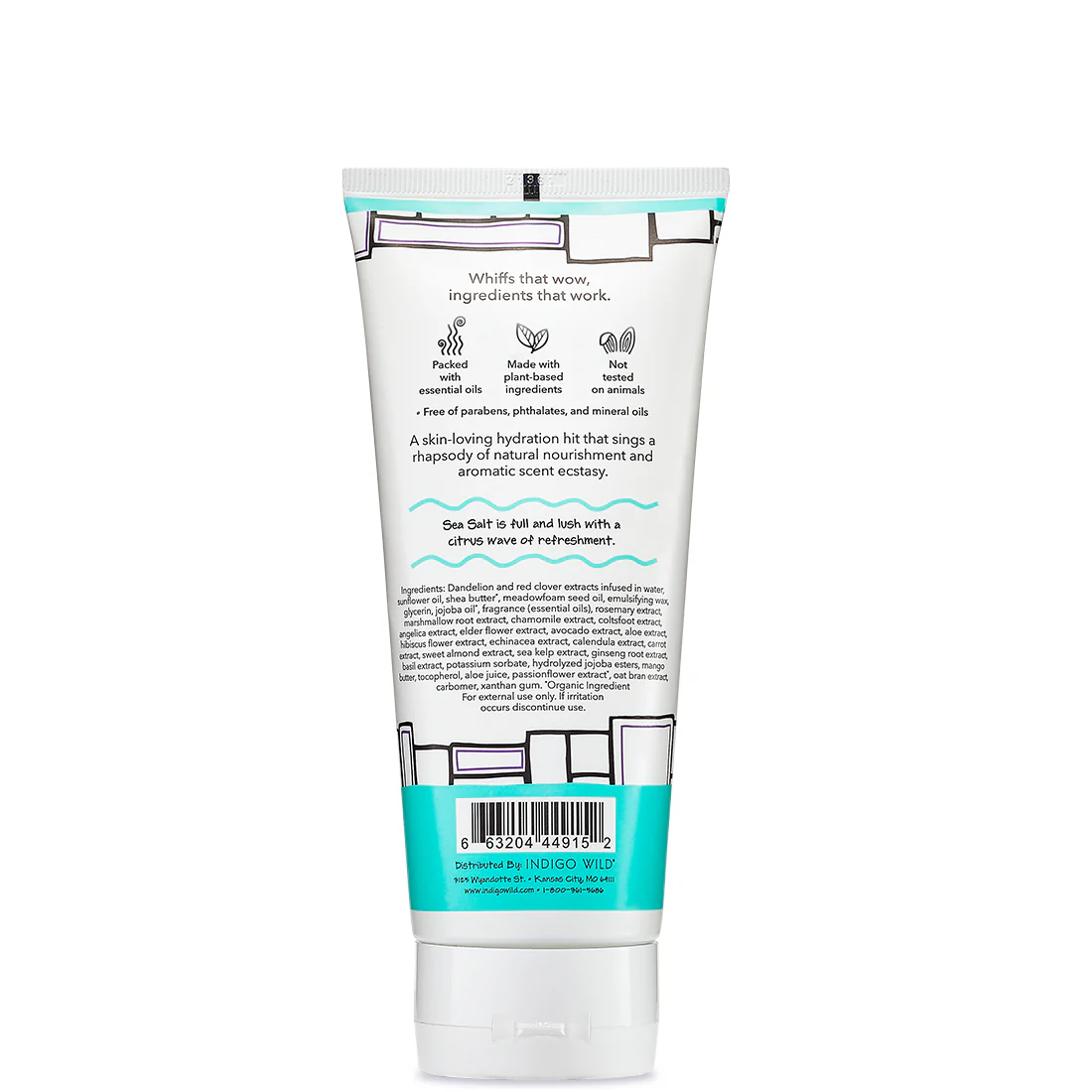 Sea Salt Zum Hand & Body Lotion 6 oz - Image 3